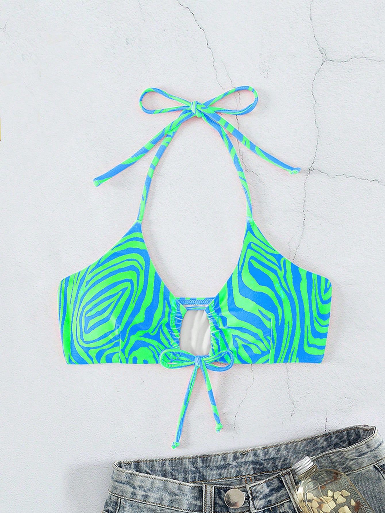 Women Swimsuit Exercise Bikini Swimsuit Bikini Unlined Top Bella Mia